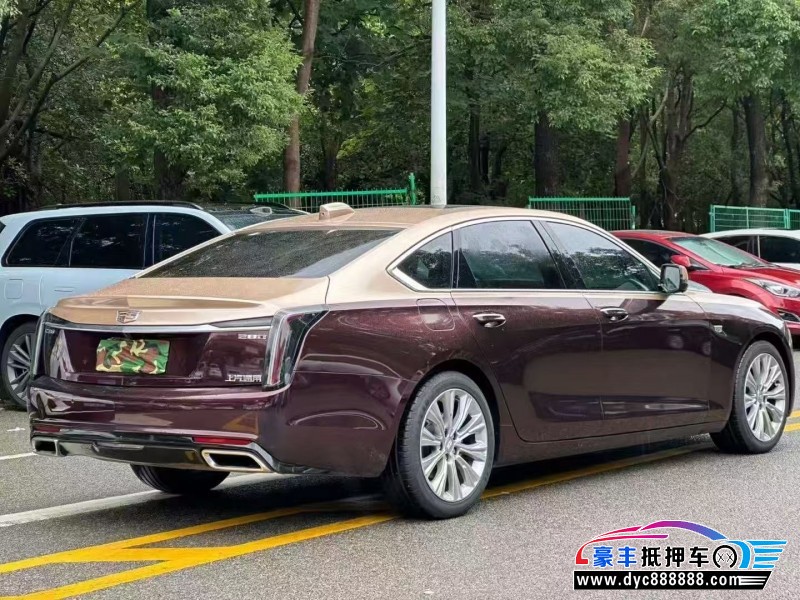 24年凯迪拉克CT6轿车抵押车出售