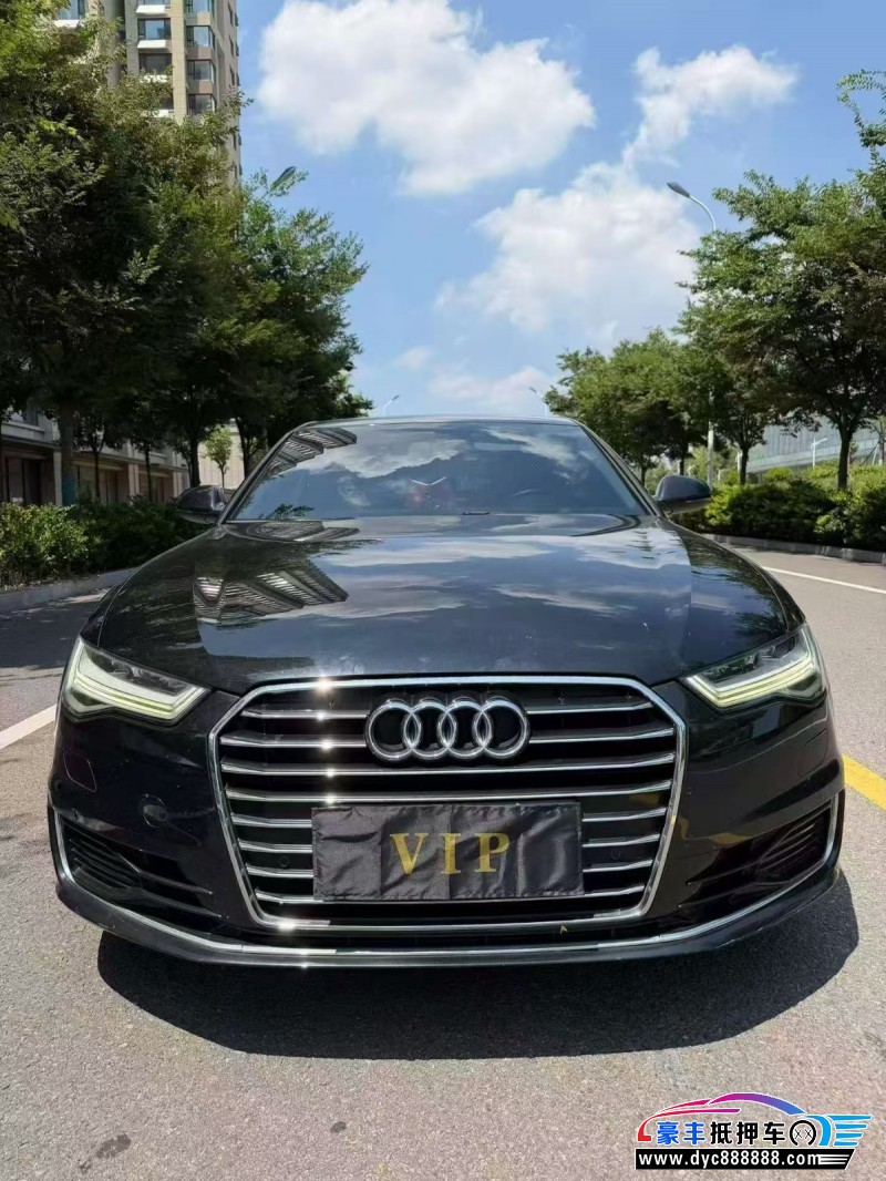18年奥迪A6L轿车抵押车出售