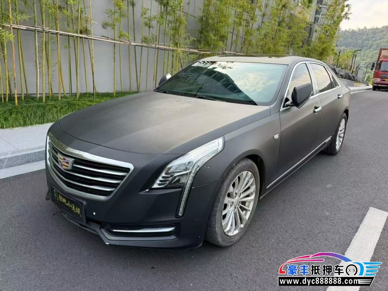 18年凯迪拉克CT6轿车抵押车出售