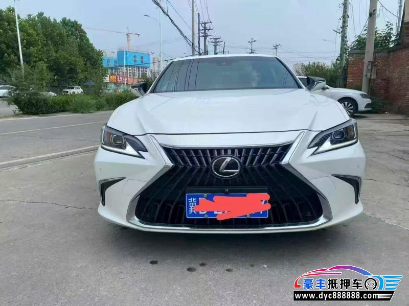 22年雷克萨斯ES轿车抵押车出售