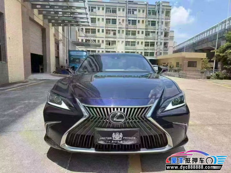 抵押车出售21年雷克萨斯ES轿车