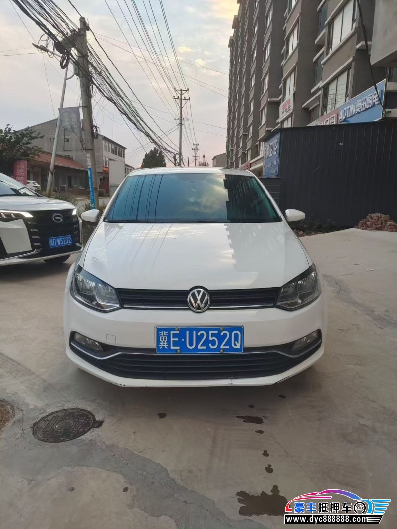 18年大众polo轿车抵押车出售