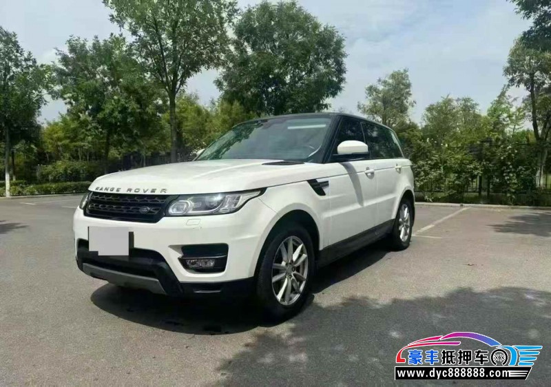 16年路虎揽胜运动SUV抵押车出售