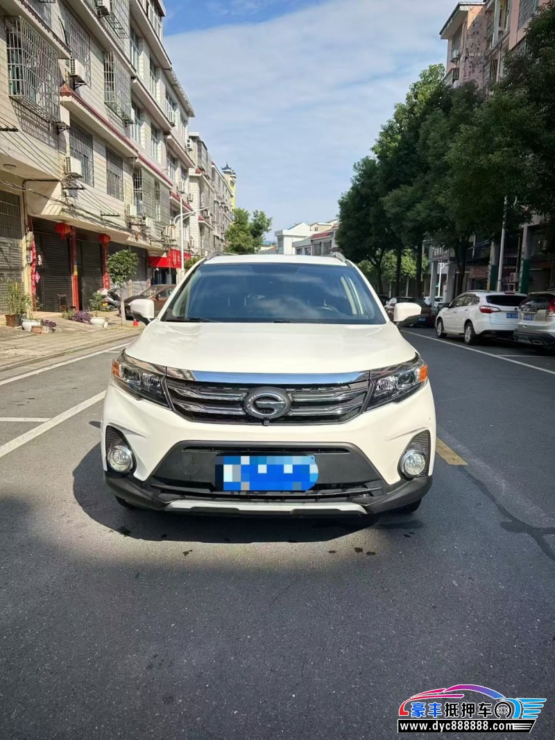 抵押车出售21年传祺gs3轿车