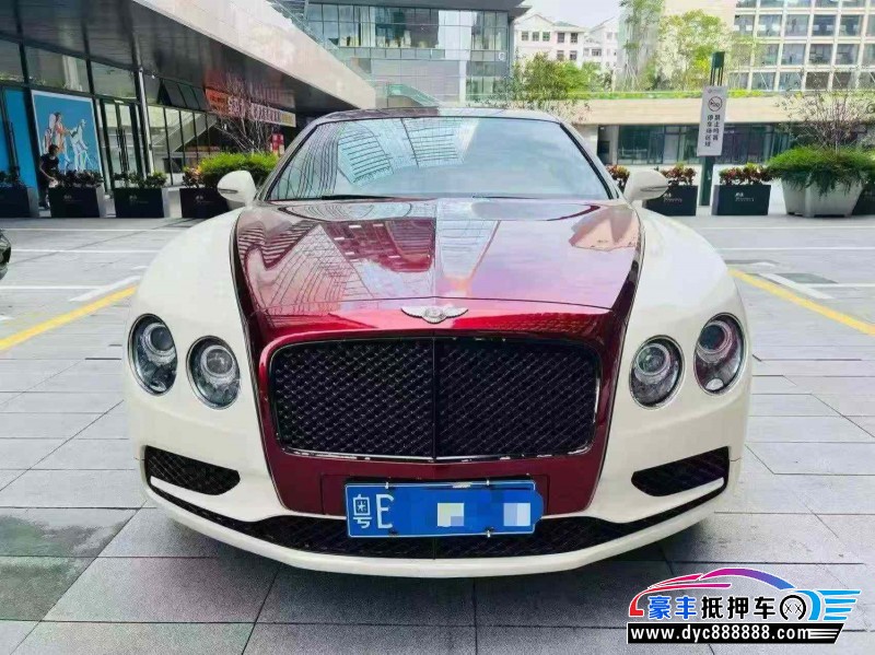 抵押车出售17年宾利飞驰轿车
