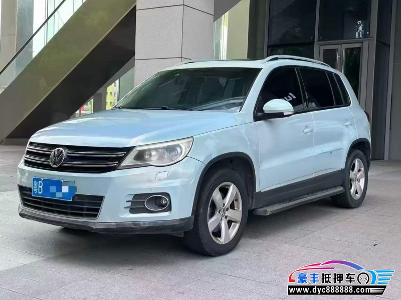 11年大众途观轿车抵押车出售