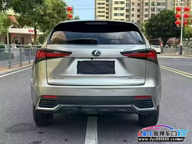 20年雷克萨斯NX轿车抵押车出售
