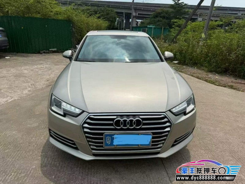 抵押车出售17年奥迪A4轿车