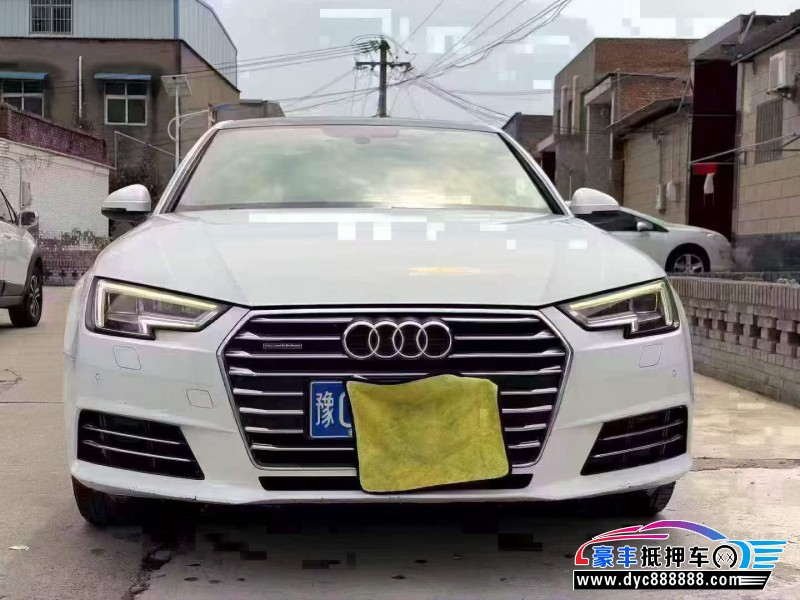 抵押车出售17年奥迪A4轿车