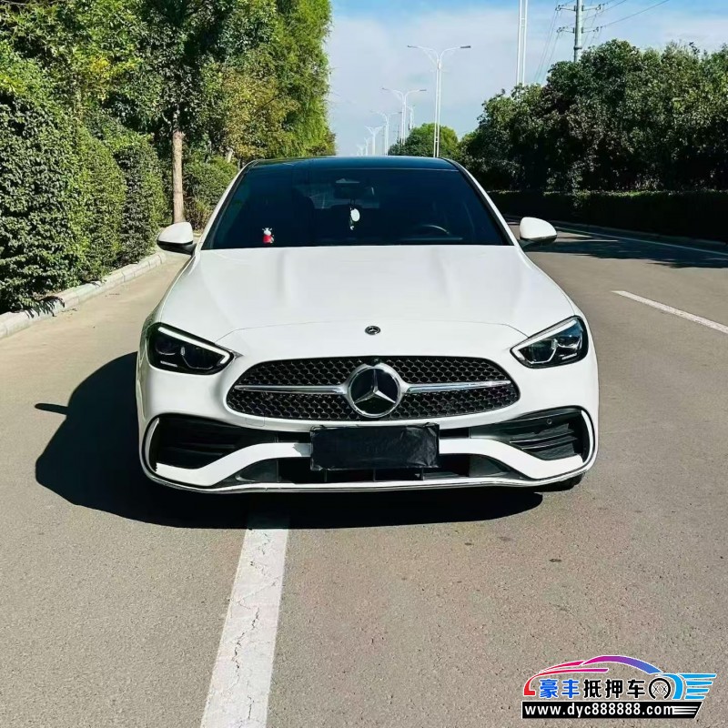抵押车出售22年奔驰C轿车