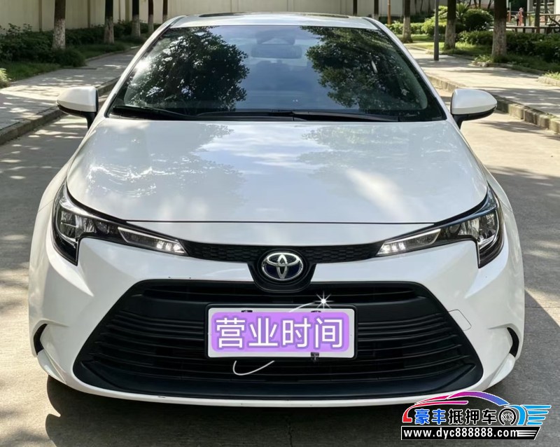 抵押车出售23年丰田雷凌轿车