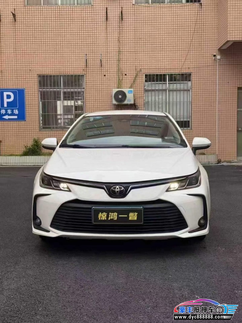 抵押车出售20年丰田卡罗拉轿车