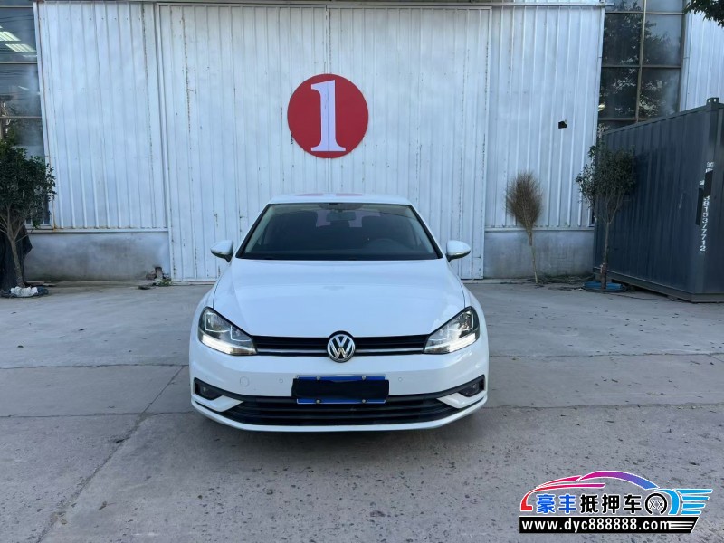 19年大众高尔夫轿车抵押车出售