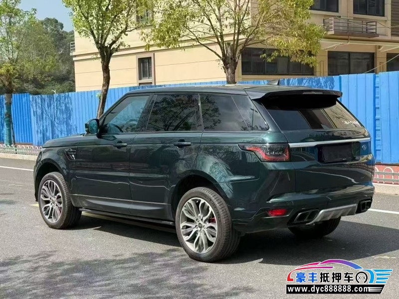 18年路虎揽胜运动版轿车抵押车出售
