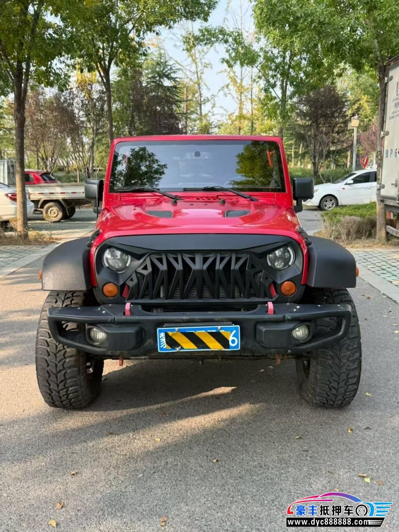 13年Jeep牧马人轿车抵押车出售