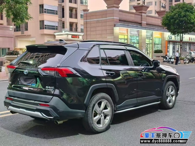 20年丰田RAV4轿车抵押车出售