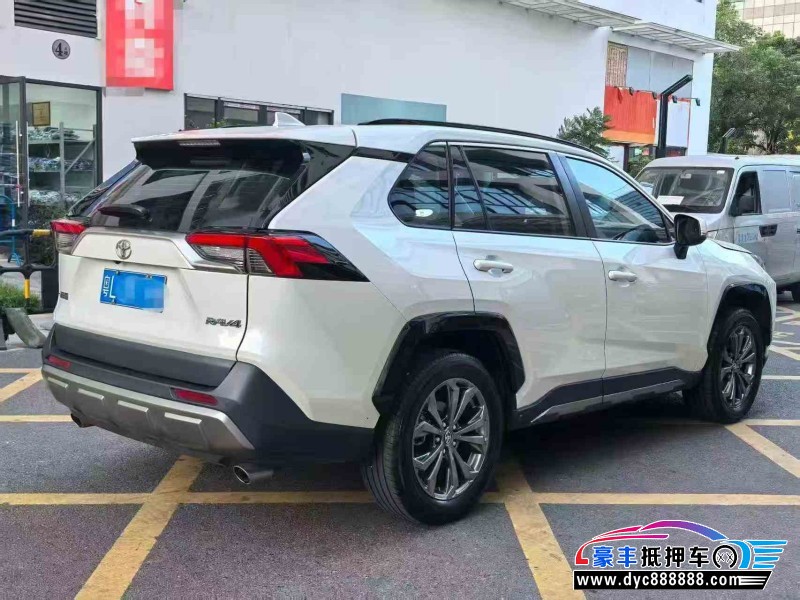 25年丰田RAV4轿车抵押车出售