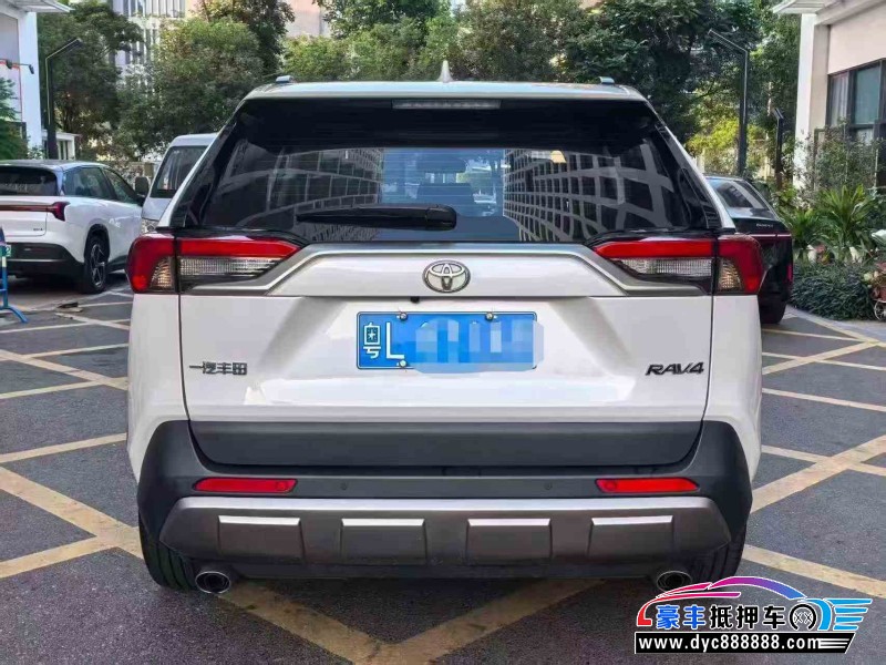 25年丰田RAV4轿车抵押车出售