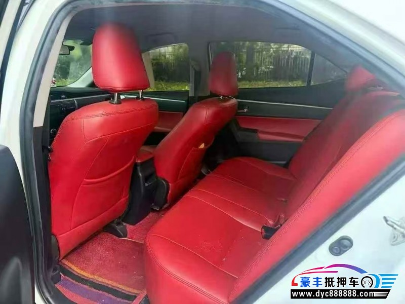 19年丰田卡罗拉轿车抵押车出售