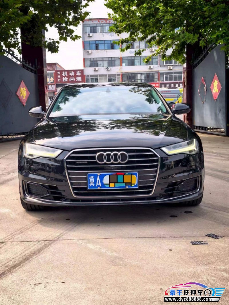 抵押车出售17年奥迪A6L轿车