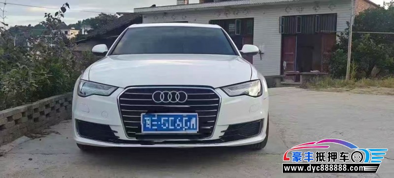 抵押车出售17年奥迪A6L轿车